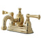 Kingston Brass KS7102FL 4 in. Centerset Bath Faucet Brass