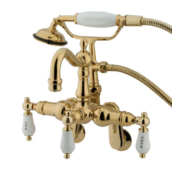 Kingston Brass CC1303T2 Vintage Wall Mount Tub Filler with