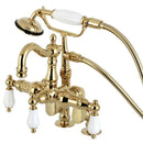 Kingston Brass CC6015T2 Clawfoot Tub Filler With