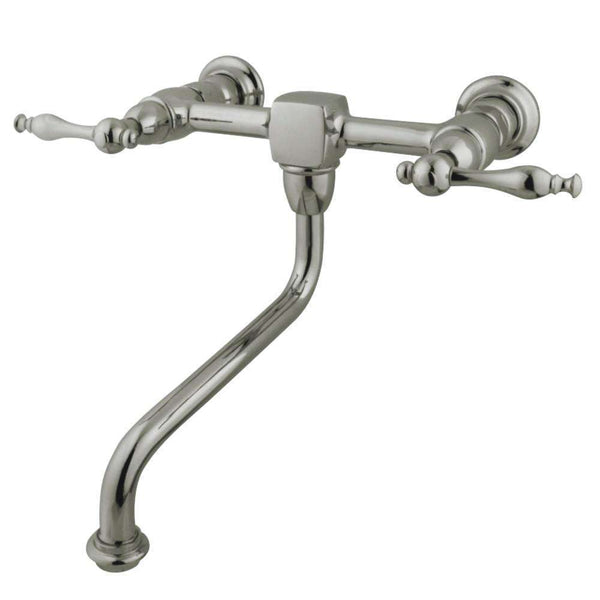 Kingston Brass KS1218NL Wall Mount Bathroom Faucet