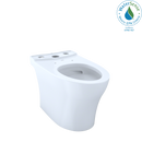 TOTO Aquia IV Elongated Skirted Toilet Bowl with CeFiONtect, Cotton White CT446CUG