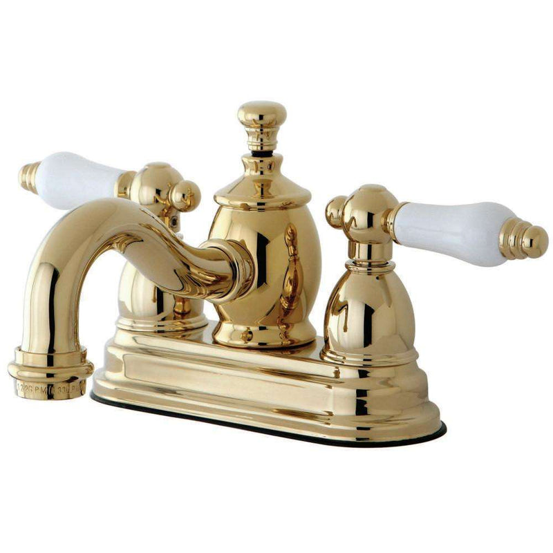 Kingston Brass KS7102PL 4 in. Centerset Bath Faucet Brass