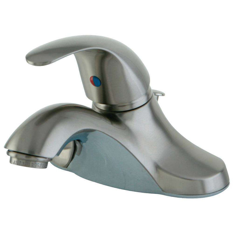 Kingston Brass KB6548 Sg-Hnd 4 in. Centerset Bath Faucet