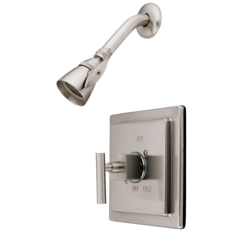 Kingston Brass KB8658CQLSO Shower Only, Brushed Nickel