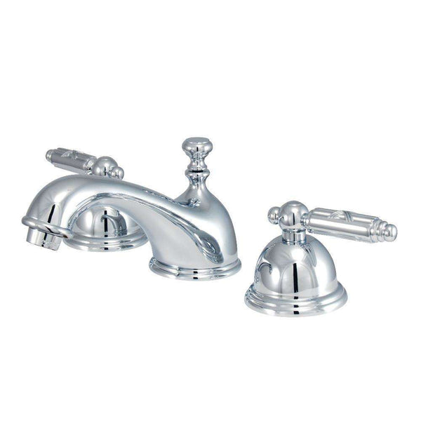 Kingston Brass KS3961GL 8 in. Widespread Bath Faucet