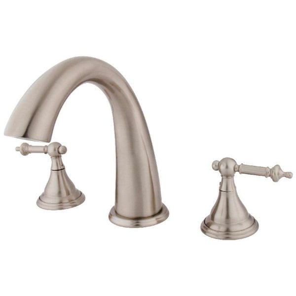 Kingston Brass KS5368TL Roman Tub Filler, Brushed Nickel