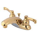 Kingston Brass GKB8622FL 4 in. Centerset Bath Faucet Brass