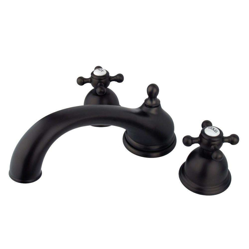 Kingston Brass KS3355BX Roman Tub Filler, Oil Rubbed Bronze