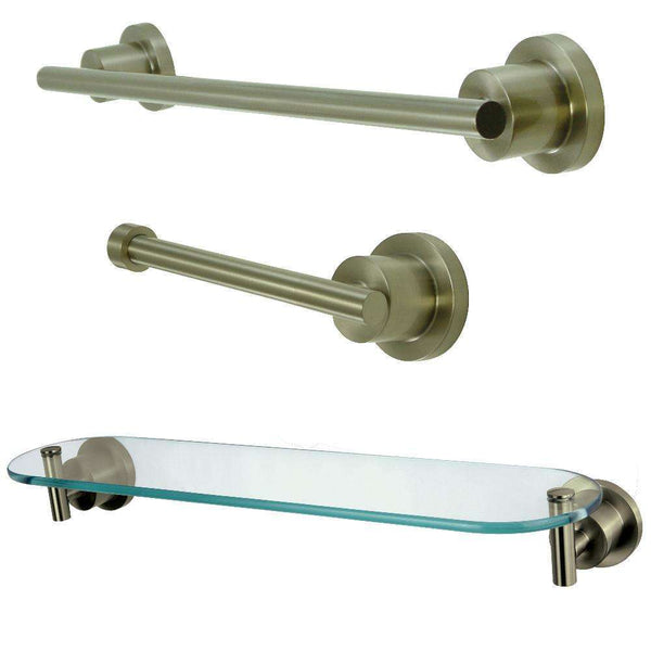 Kingston Brass BAK821289SN 3-Piece Bathroom