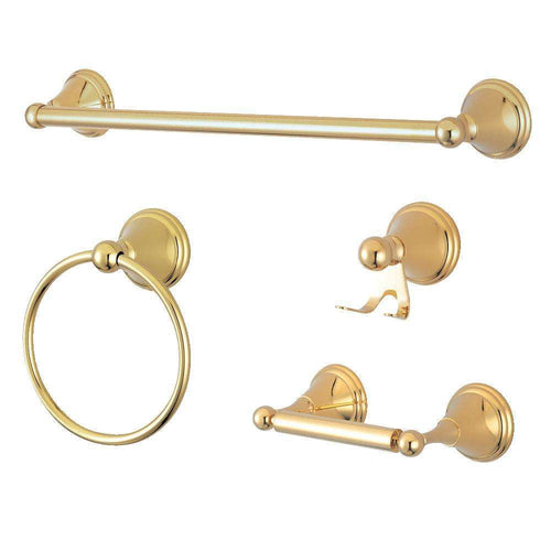 Kingston Brass BAK2971478PB 4-Piece Bathroom