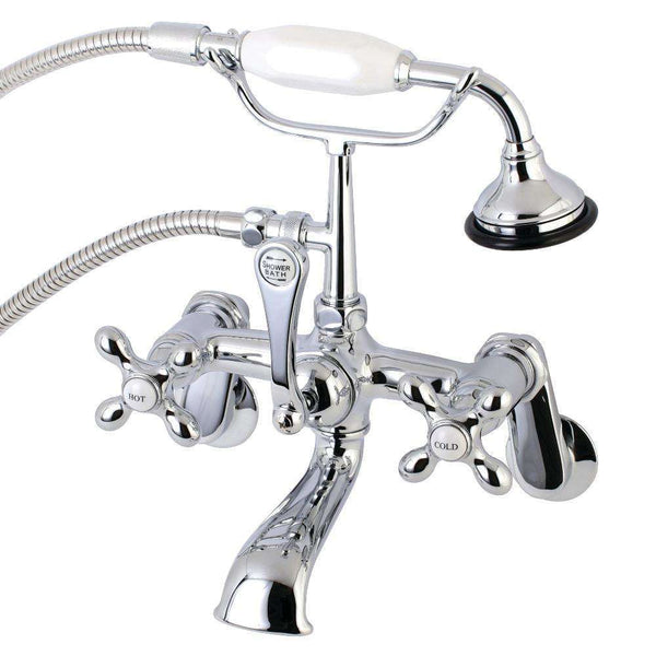 Kingston Brass AE58T1 Aqua Vintage Wall Mount Clawfoot Tub