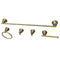 Kingston Brass BAH8212478SB 5-Piece Bathroom Accessory Set