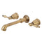 Kingston Brass KS7023NL Roman Tub Filler, Antique Brass