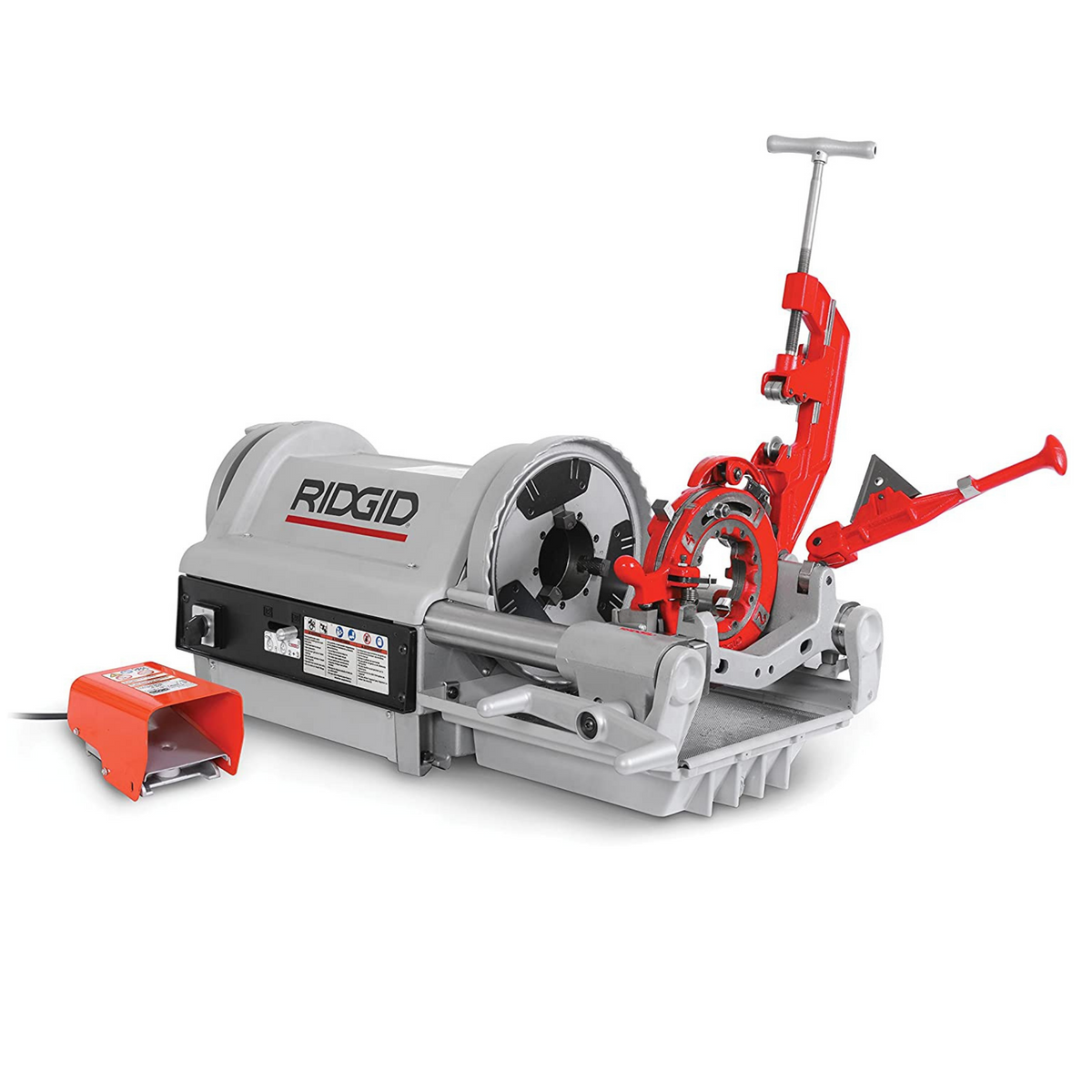 RIDGID 26092 1224 Threading Machine, 1/4" - 4" NPT Hammer Chuck, 36/12 RPM