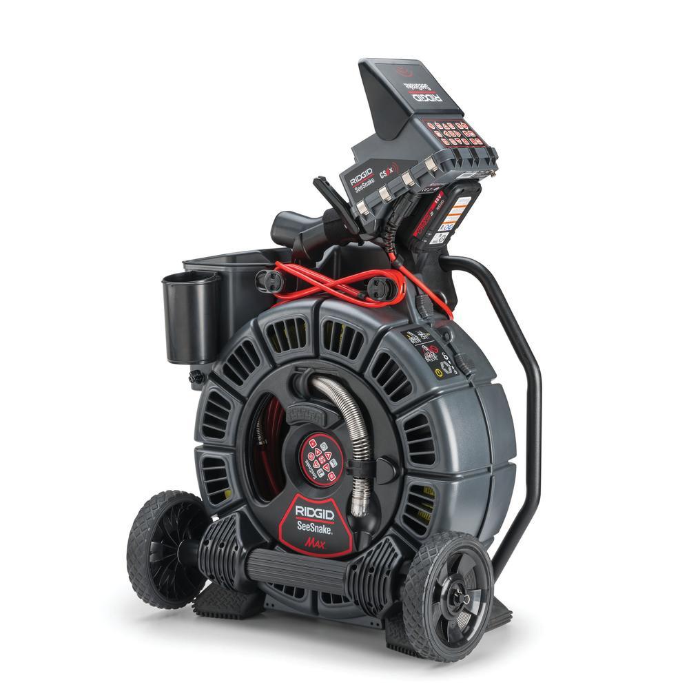 RIDGID 63658 SeeSnake rM200A 200' Reel with Self-Leveling Camera, TruSense