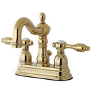 Kingston Brass KB1602TAL 4 in. Centerset Bath Faucet Brass