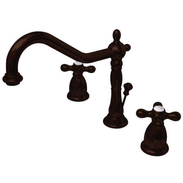 Kingston Brass KS1995AX 8 in. Widespread Bath Faucet Bronze