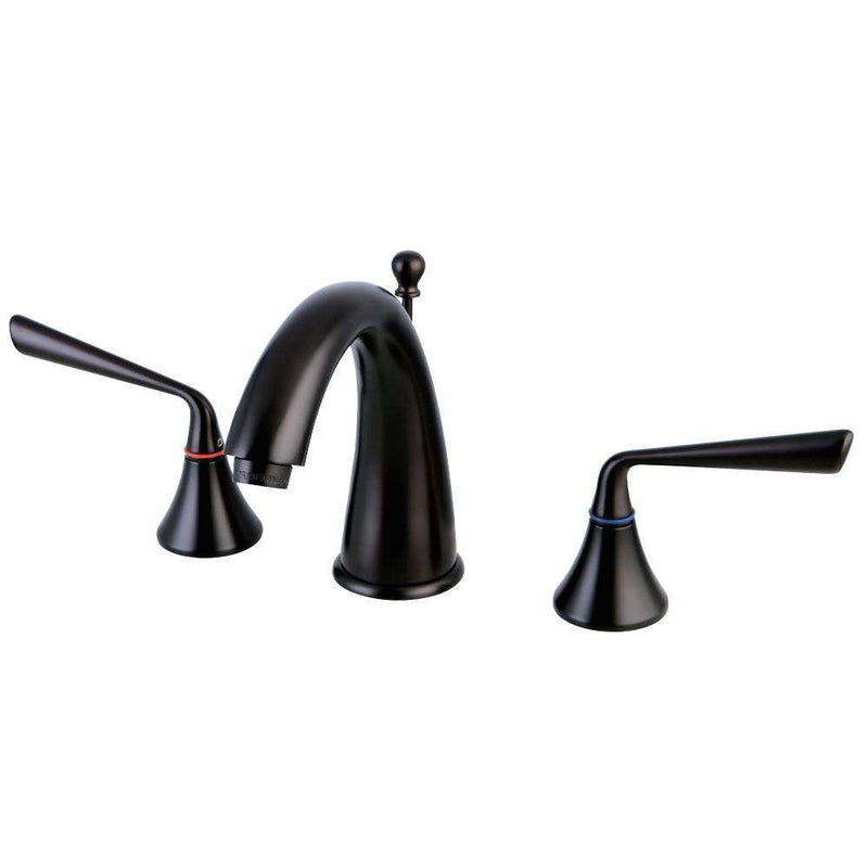 Kingston Brass KS2975ZL 8 in. Widespread Bath Faucet Bronze