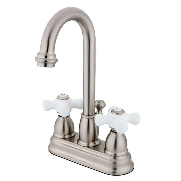 Kingston Brass KB3618PX 4 in. Centerset Bathroom Faucet