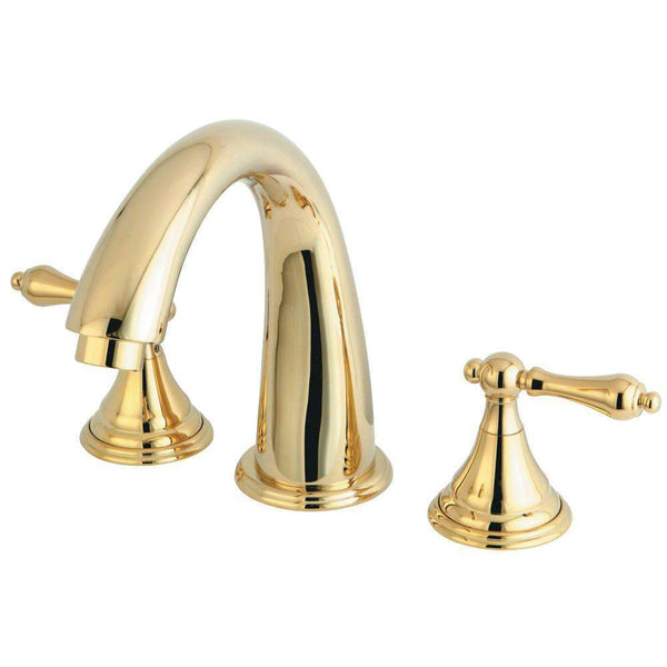 Kingston Brass KS5362AL Roman Tub Filler, Polished Brass