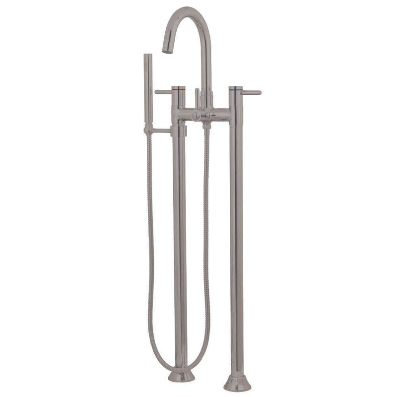 Kingston Brass KS8358DL Concord Floor Mount Tub Filler