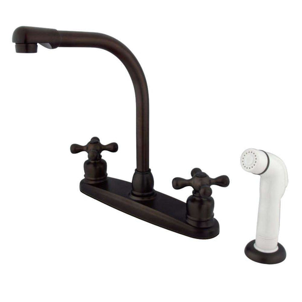 Kingston Brass KB715AX Centerset Kitchen Faucet Bronze