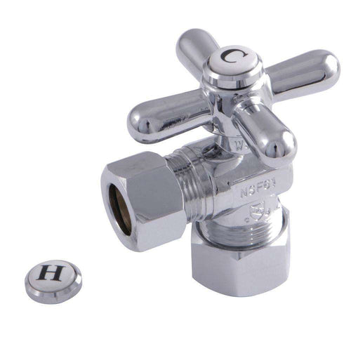 Kingston CC54401X O.D. Comp, 1/2" O.D. Comp Ag Shut-off