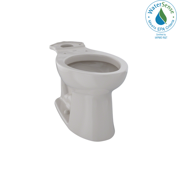 TOTO Entrada Universal Height Elongated Toilet Bowl, Sedona Beige C244EF#12