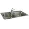Kingston Brass KZ33228 Stainless Steel Kitchen Sink