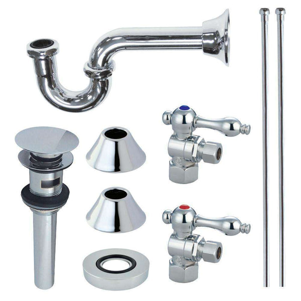 Kingston CC43101VOKB30 Plumbing Sink Trim Kit W/ P-Trap &