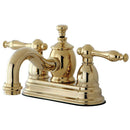 Kingston Brass KS7102NL 4 in. Centerset Bath Faucet Brass