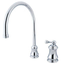 Kingston Brass KS3811BLLS Single-Handle Kitchen Faucet