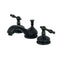 Kingston Brass KS1160NL 8 in. Wsp Bath Faucet, Matte Black