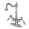 Kingston Brass KS1431TAL 4 in. Centerset Bath Faucet