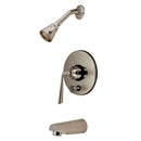 Kingston Brass KB86980ZL Silver Sage Tub & Shower