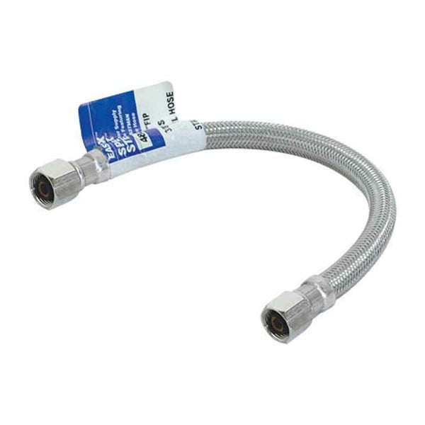 1/2" C x 1/2" IP x 20" Stainless Steel Flexible Connector