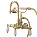 Kingston Brass CC11T2 Vintage 3-3/8" Wall Tub Filler