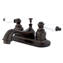 Kingston Brass GKB605PL 4 in. Centerset Bath Faucet Bronze