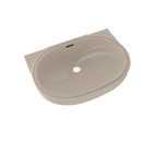 TOTO Oval 19-11/16" x 13-3/4" Undermount Bathroom Sink with CeFiONtect, Bone LT546G