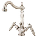 Kingston Brass KS1438GL 4 in. Centerset Bathroom Faucet