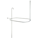 Kingston Brass CC10408 Oval Shower Riser With Enclosure