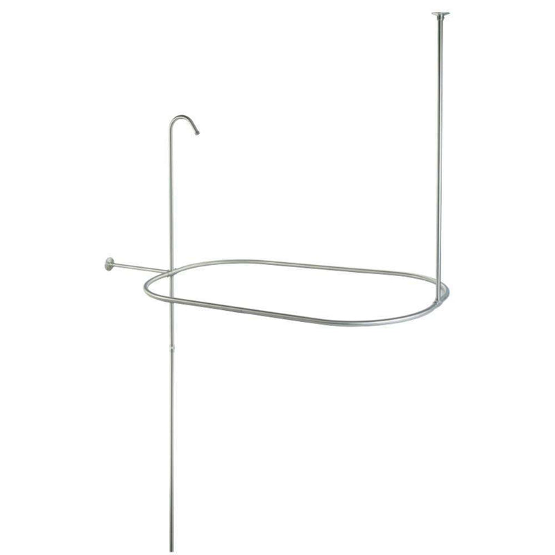 Kingston Brass CC10408 Oval Shower Riser With Enclosure