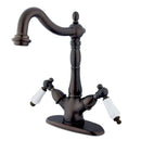 Kingston Brass KS1495PL Vessel Sink Faucet Bronze