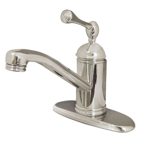 Kingston Brass KS3408BL Single-Handle Bathroom Faucet