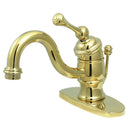 Kingston Brass KB3402BL Vic 4" Centerset Sg Hnd Bath Faucet