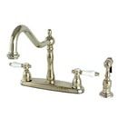 Kingston Brass KB1752BPLBS Centerset Kitchen Faucet Brass