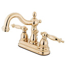 Kingston Brass KS1602TL 4 in. Centerset Bath Faucet Brass