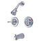 Kingston Brass KB661AL Vintage Twin Handles Tub Shower