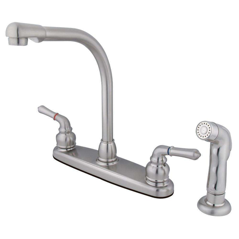 Kingston Brass KB758SP Centerset Kitchen Faucet