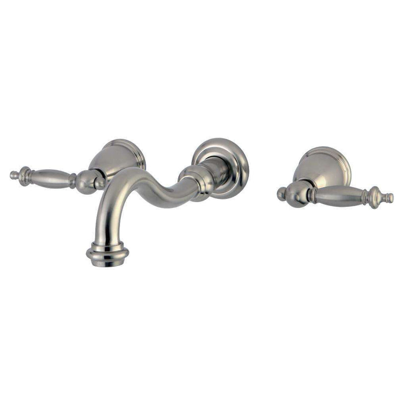 Kingston Brass KS3128TL Wall Mount Bathroom Faucet